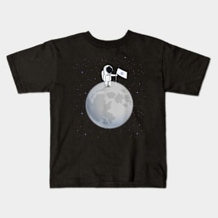 Official Logo To The Moon Cardano Kids T-Shirt